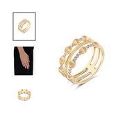 Anello Nanis Donna Dancing in Oro Diamante 0.07 Ct AS22-583-14 - AS22-583-14